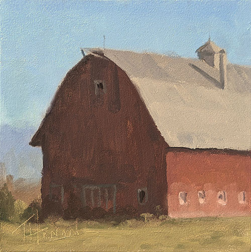 6x6 oil on panel<br>available